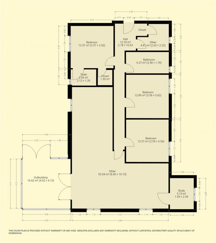 Floorplan for Shepherds Lane, Chard
