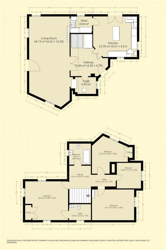 Floorplan for Wearne Lane, Langport