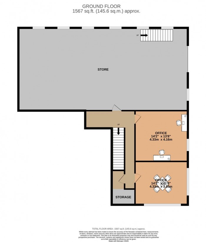 Floorplan for Chard Business Park, Chard