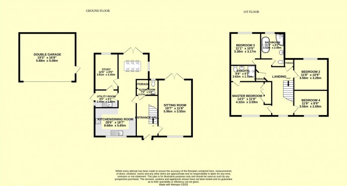 Floorplan for Merriott