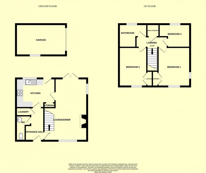 Floorplan for Broadoak, Horton, Ilminster
