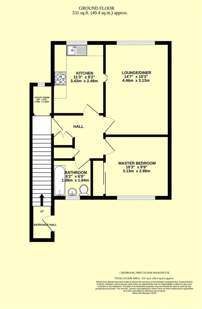 Floorplan for Sycamore Court, Chard