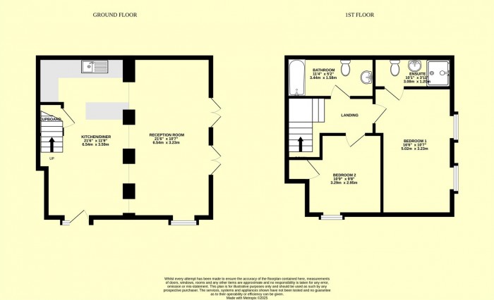 Floorplan for Ostlers Yard, Fore Street, Chard