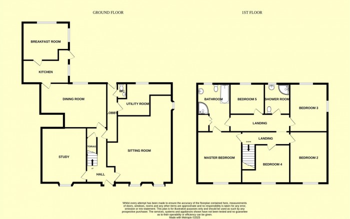 Floorplan for Combe St. Nicholas, Chard