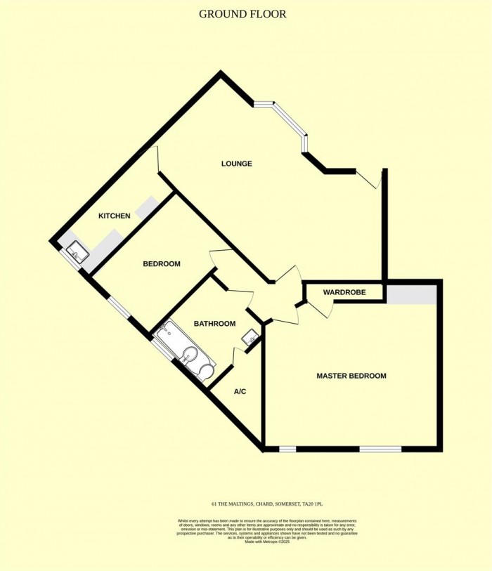 Floorplan for The Maltings, Chard
