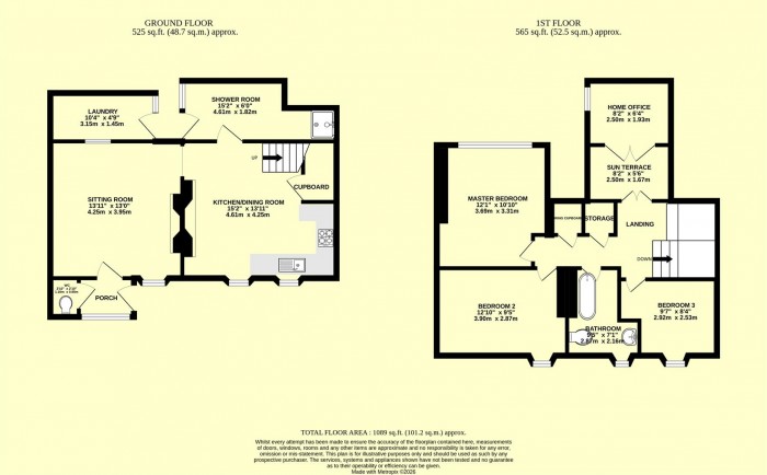 Floorplan for Yarcombe, Honiton