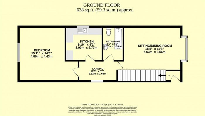 Floorplan for East Street, Crewkerne