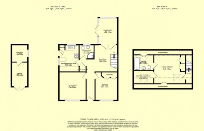 Floorplan for King Cuthred Close, Chard