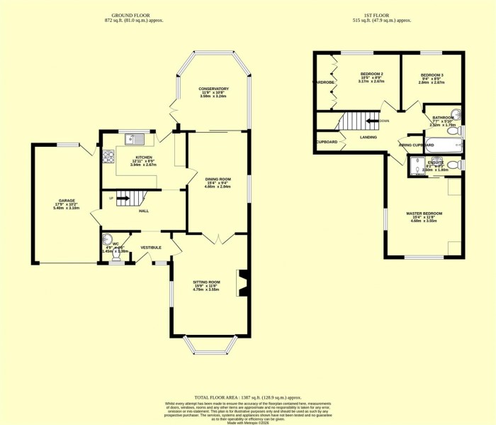 Floorplan for Loveridge Lane, Tatworth, Chard