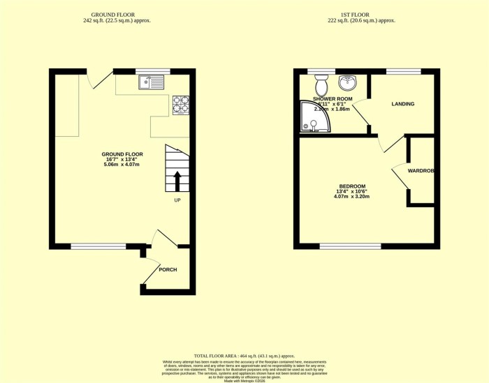 Floorplan for Campion Gardens, Chard